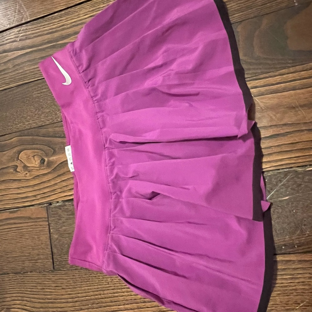Nike Tennis Skirts in Pink, Black, and Blue - Picture 9 of 11